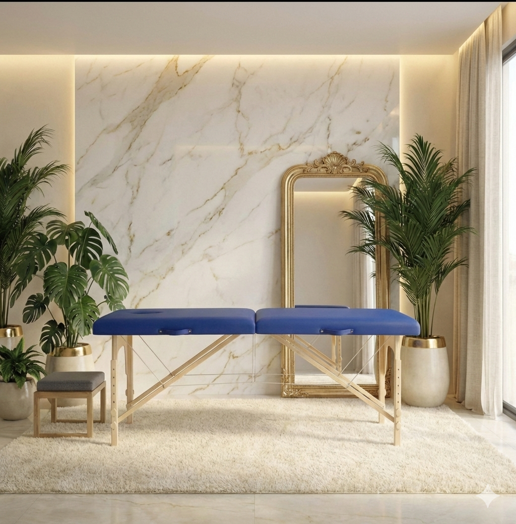 L'Escale Nomade - Table de Massage & Head Spa Pliante