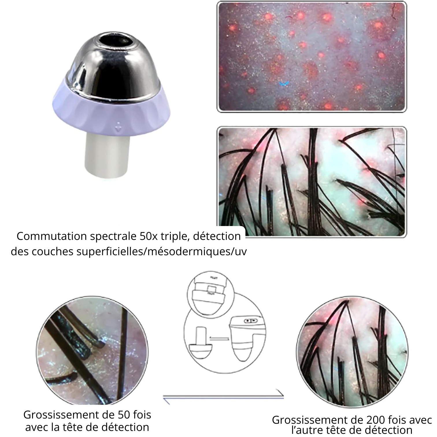 Auréa Vision - Analyseur Head Spa & Diagnostic Capillaire